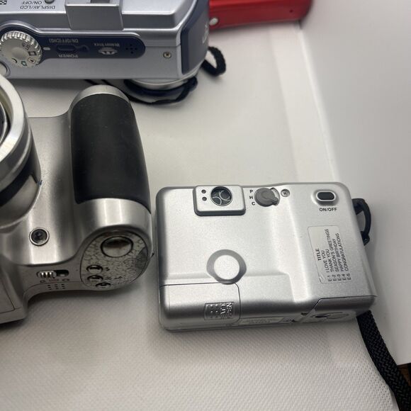 Digital Camera☆ Lot of 6 Miscellaneous Brands As Is For PARTS/REPAIRS - Picture 7 of 9
